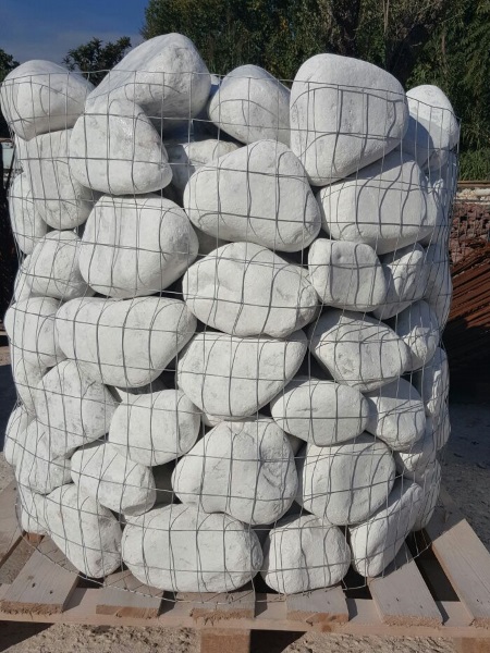 Ciottolo Bianco Carrara in Sacchi 25kg